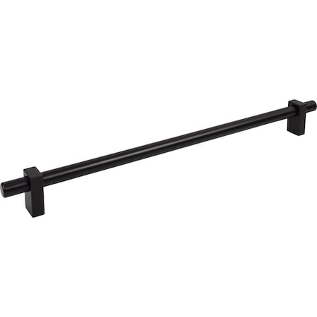 Jeffrey Alexander 18In. Center-To-Center Matte Black Larkin Appliance Pull 478-18MB